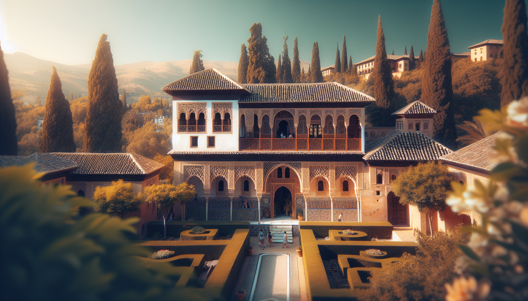 Pisos turísticos, vacacionales en Granada. Una buena visita cultural. Visita a la Alhambra, el monumento más visitado.
